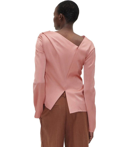 Stine Goya, rosa Satin-Top
