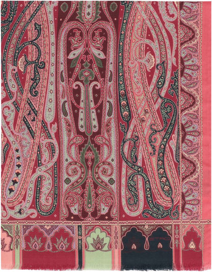 Etro Schal aus Wolle und Seide