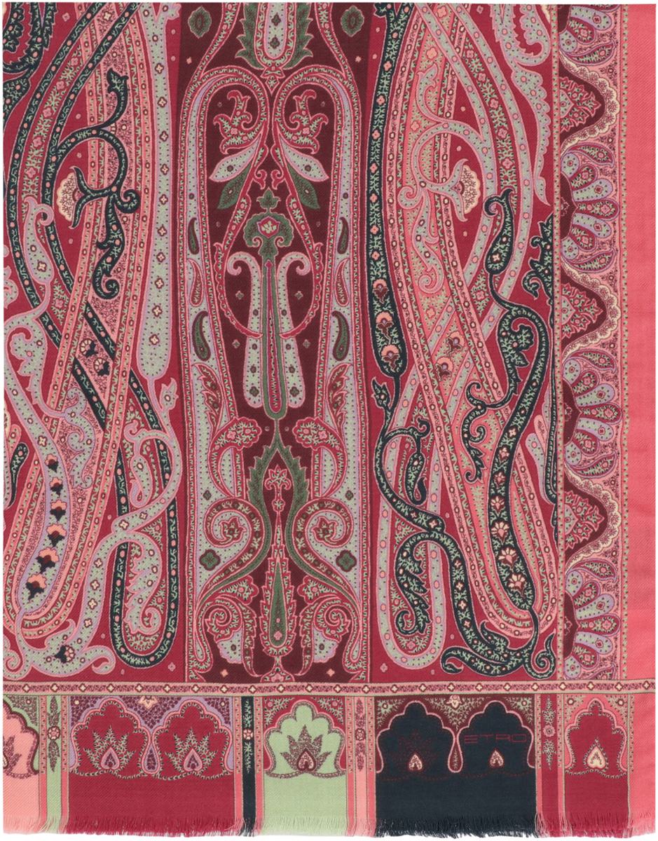 Etro Schal aus Wolle und Seide