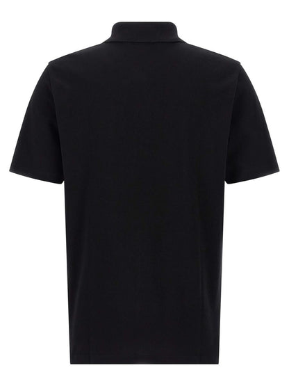 Poloshirt mit Balmain-Logostickerei