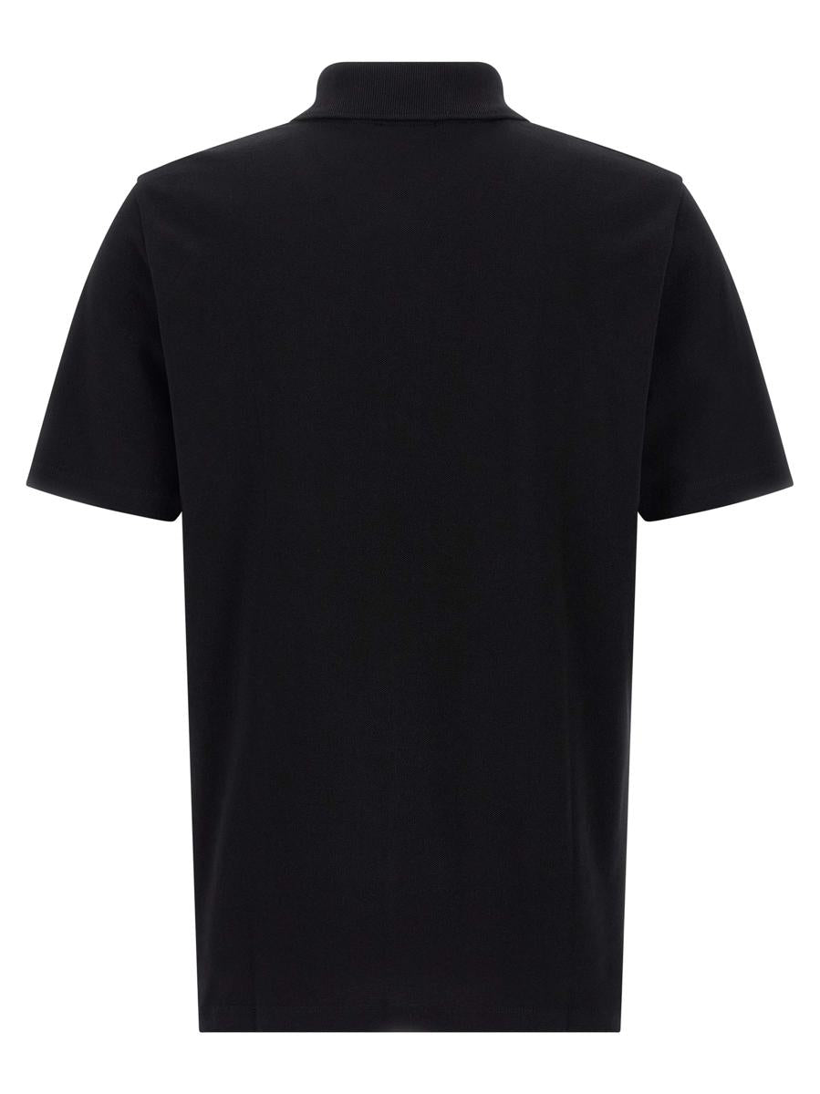 Poloshirt mit Balmain-Logostickerei