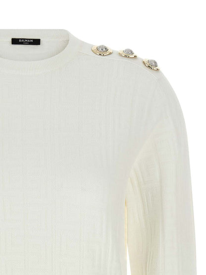 Balmain Maxi-Schulteroberteil