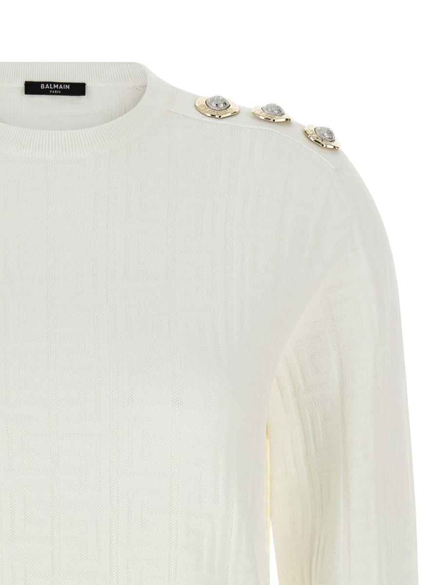 Balmain Maxi-Schulteroberteil
