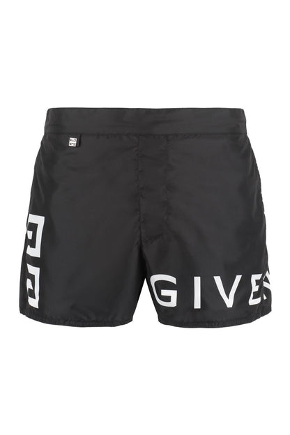 Badeshorts mit Logo-Print von Givenchy