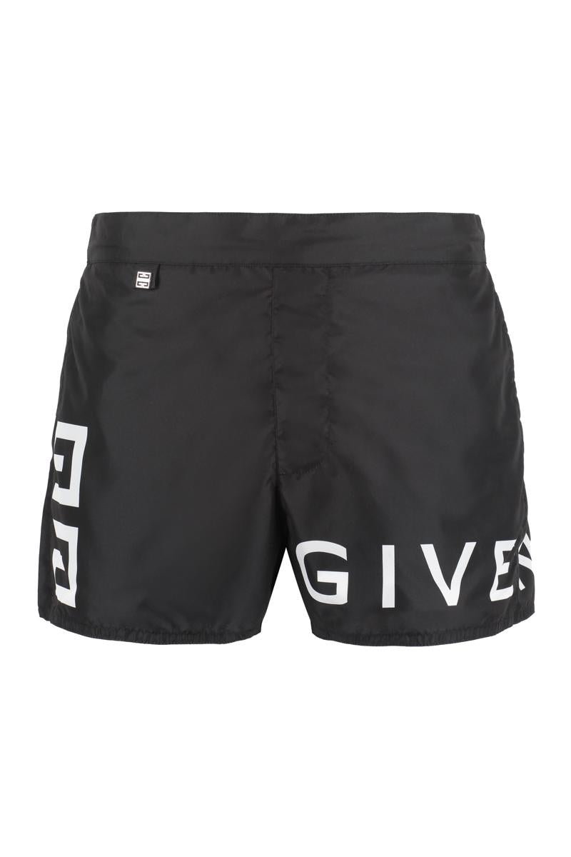 Badeshorts mit Logo-Print von Givenchy