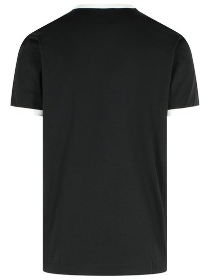 Dolce &amp; Gabbana Schwarzes Baumwoll-T-Shirt