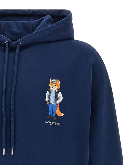 Maison Kitsuné – Kapuzenpullover „Dressed Fox“
