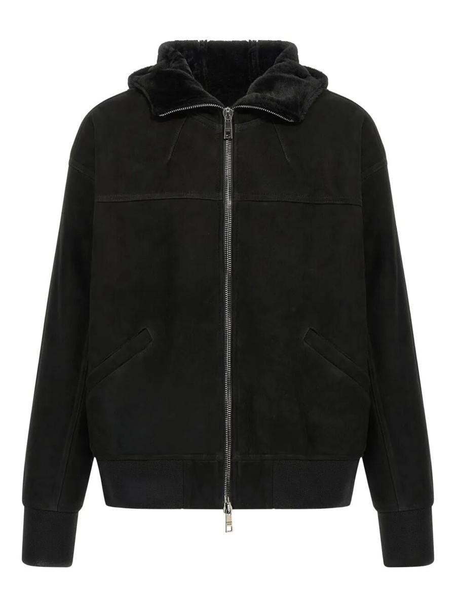 Giorgio Brato – Oversize-Kapuzenpullover aus Hammelvelours