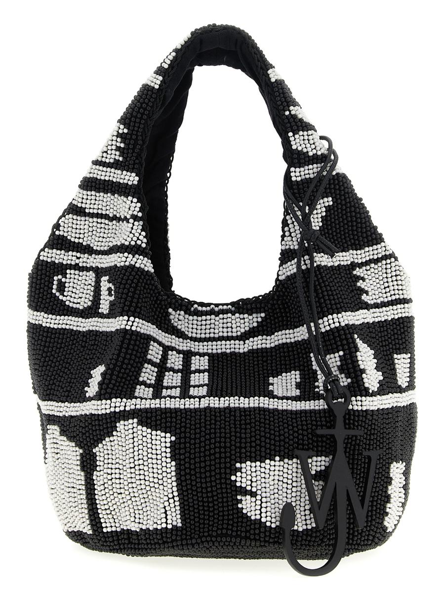 JW Anderson – Mini-Einkaufstasche mit Perlenbesatz