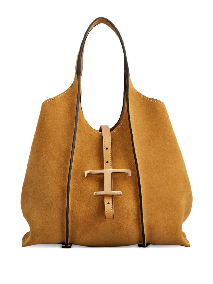 Tod'S T Timeless Mini Shopping In Wildledertaschen