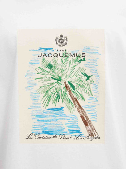 Jacquemus – T-Shirt mit Marino-Print