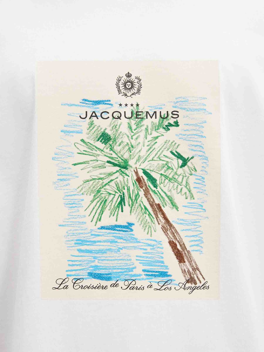 Jacquemus – T-Shirt mit Marino-Print