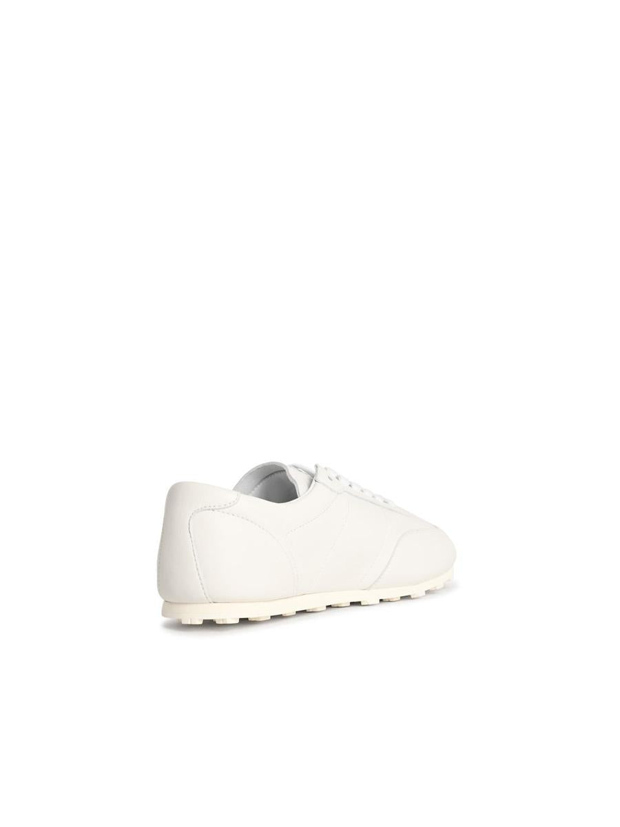 Marni Weiße Ledersneaker