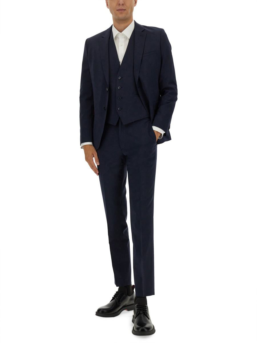 Hugo Boss – Dreiteiliger Slim-Fit-Anzug