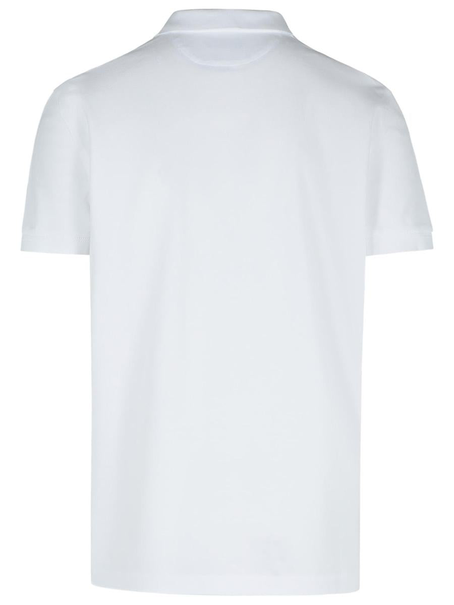 Weißes Poloshirt aus Baumwolle von Tom Ford
