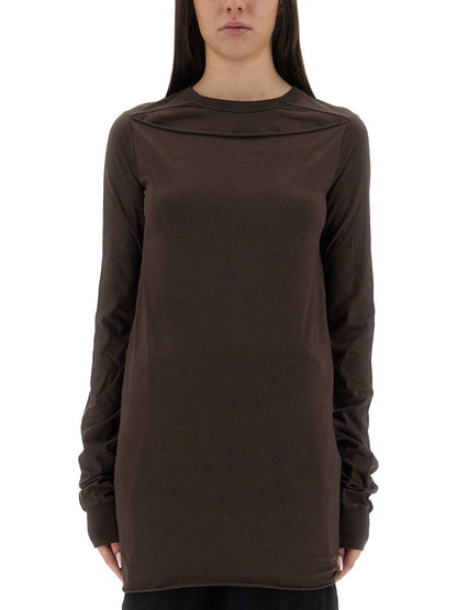 Rick Owens Hemd "Concordians Slashed Level Ls T"