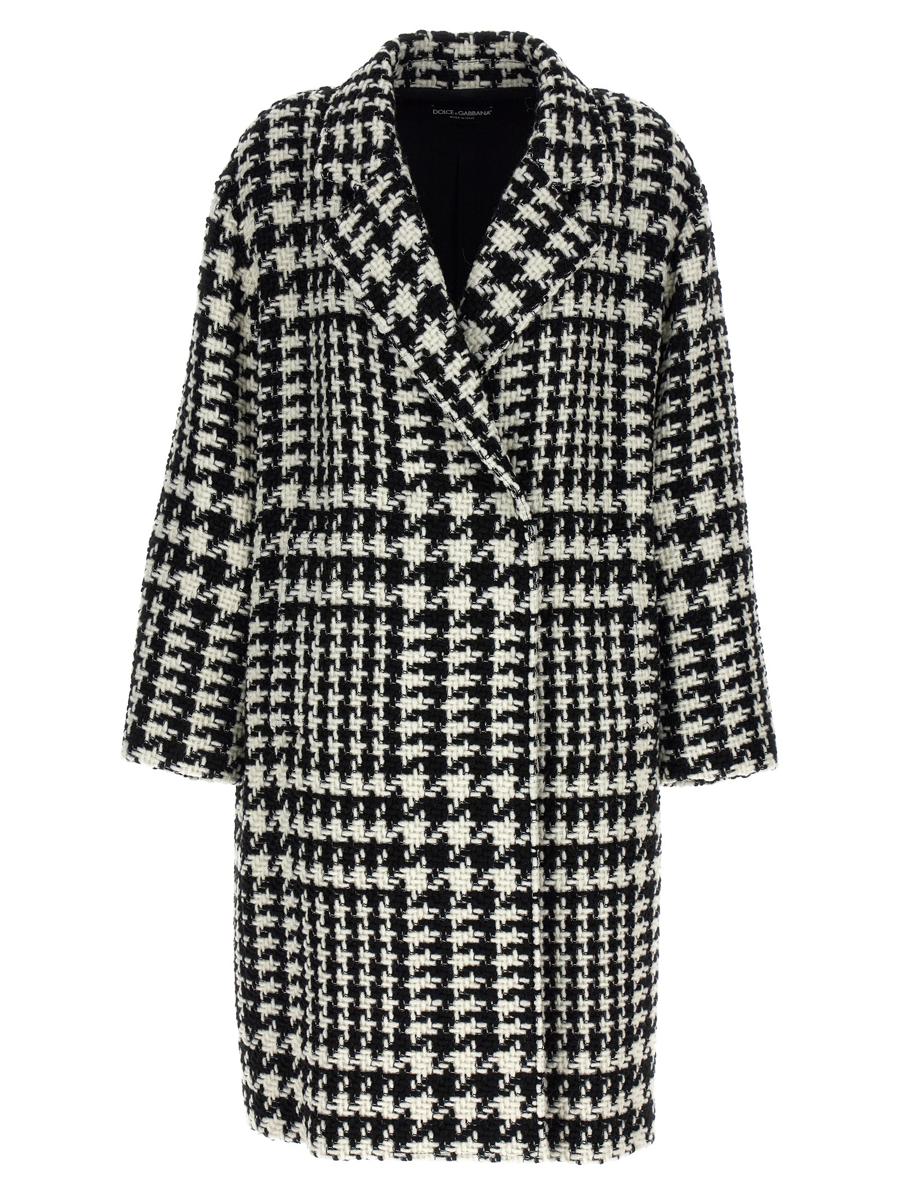 Dolce &amp; Gabbana „Pied De Poule“-Mantel