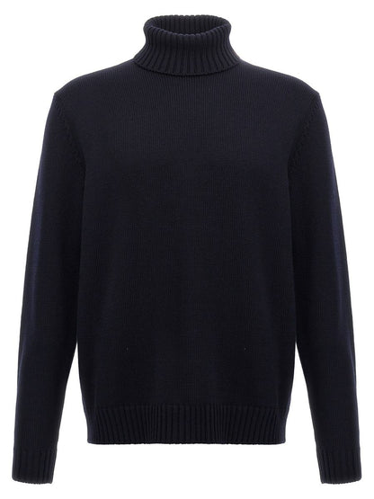 Zanone Pullover mit hohem Kragen