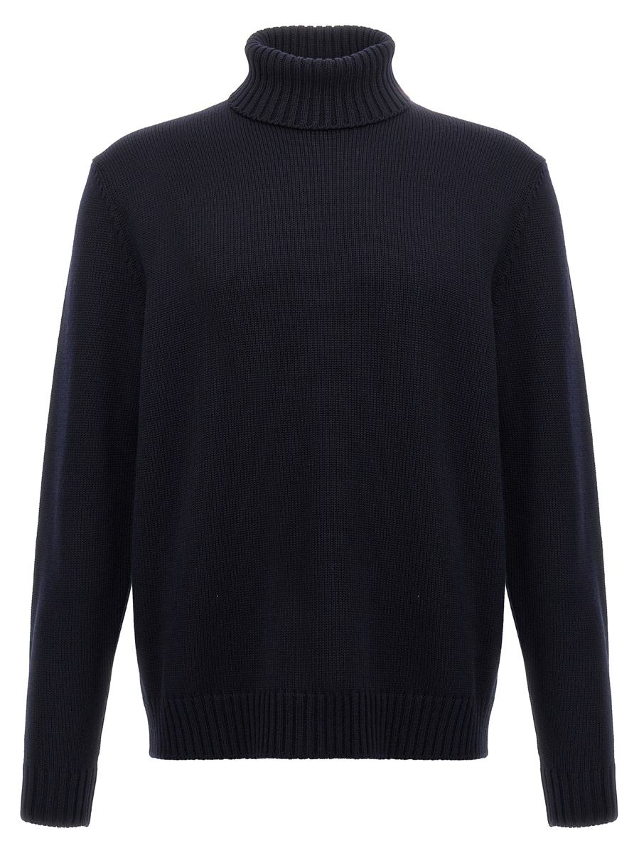 Zanone Pullover mit hohem Kragen