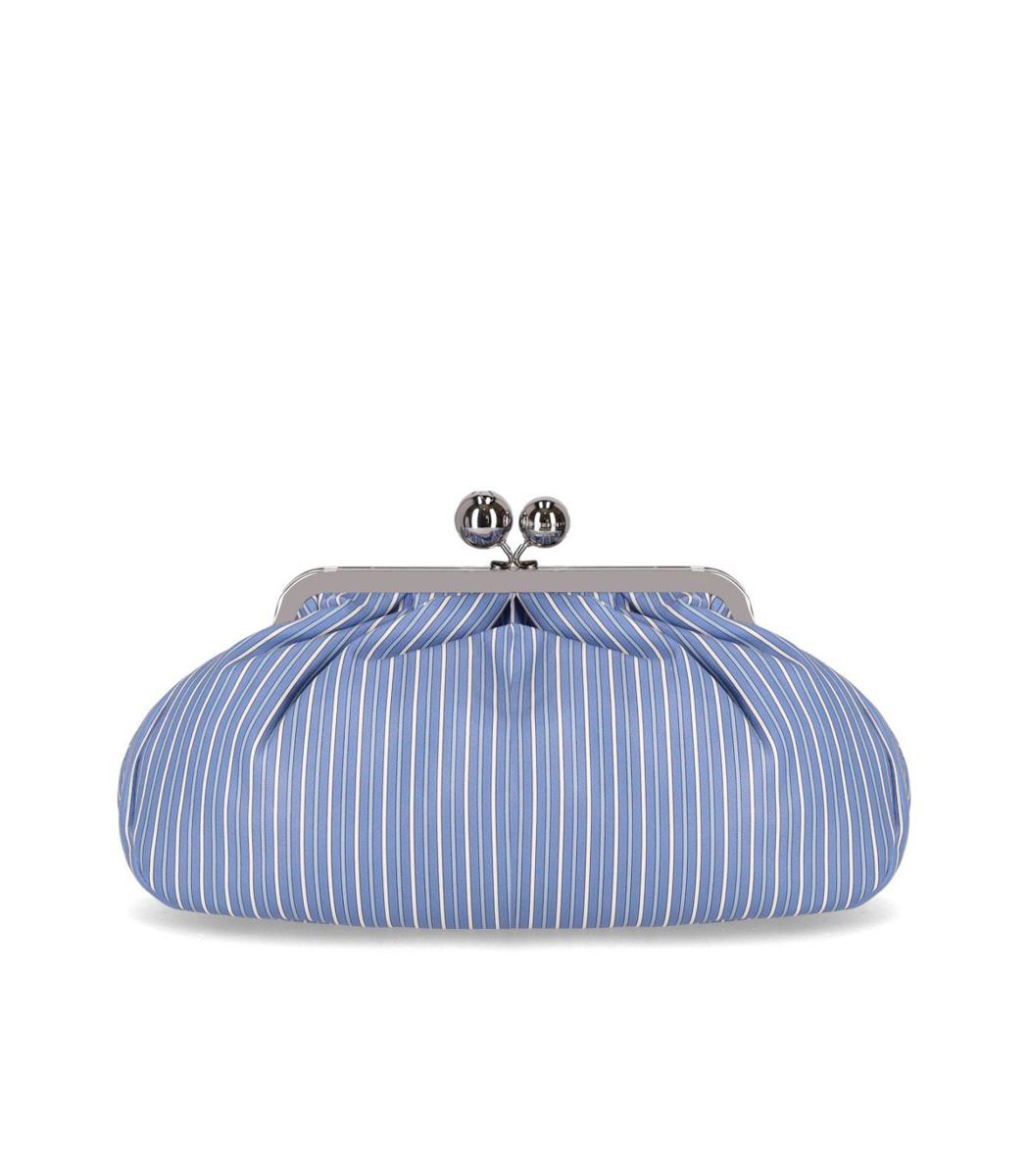 Weekend Max Mara Pasticcino Rubens Mittelgroße hellblaue Clutch