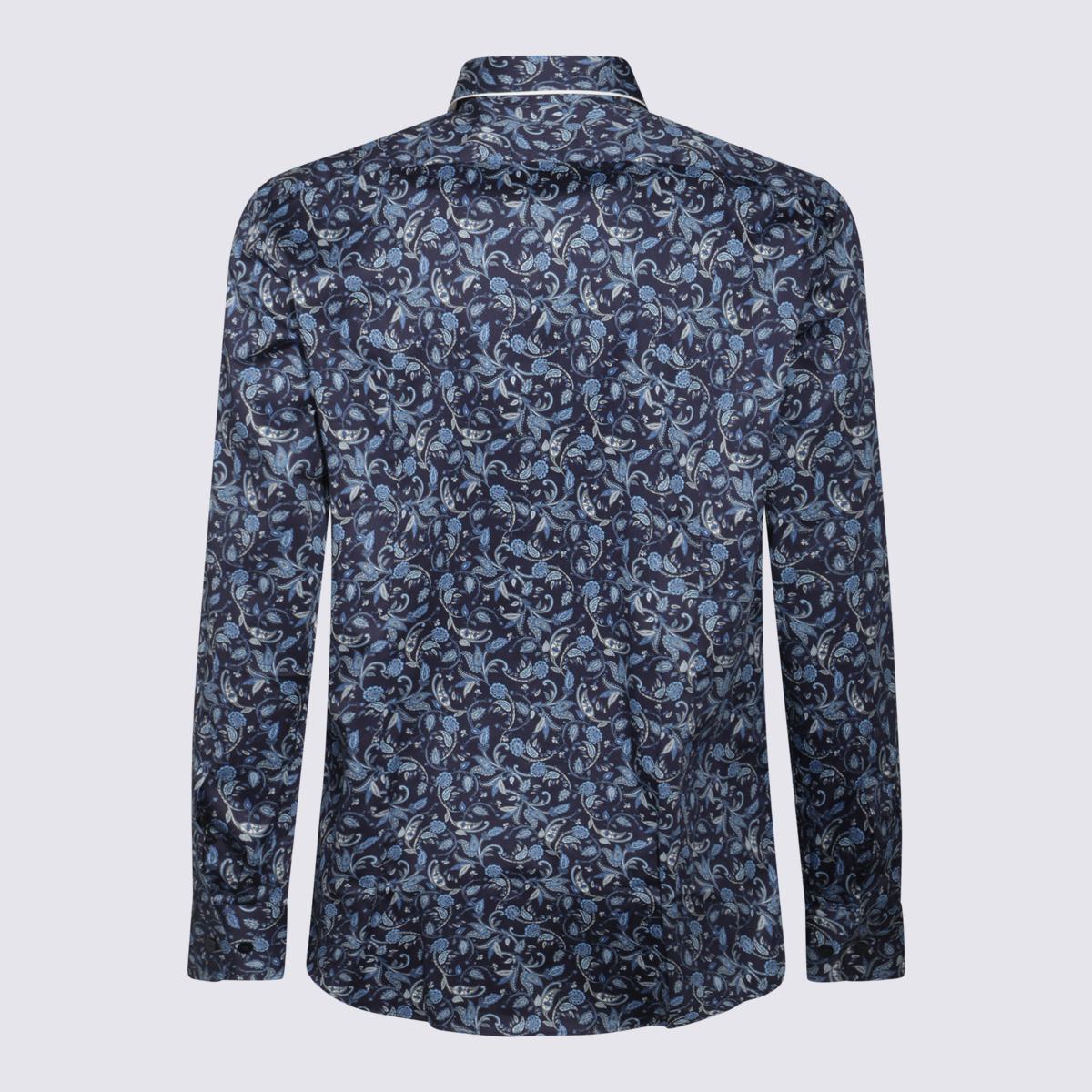 Blaues Baumwollhemd von Etro
