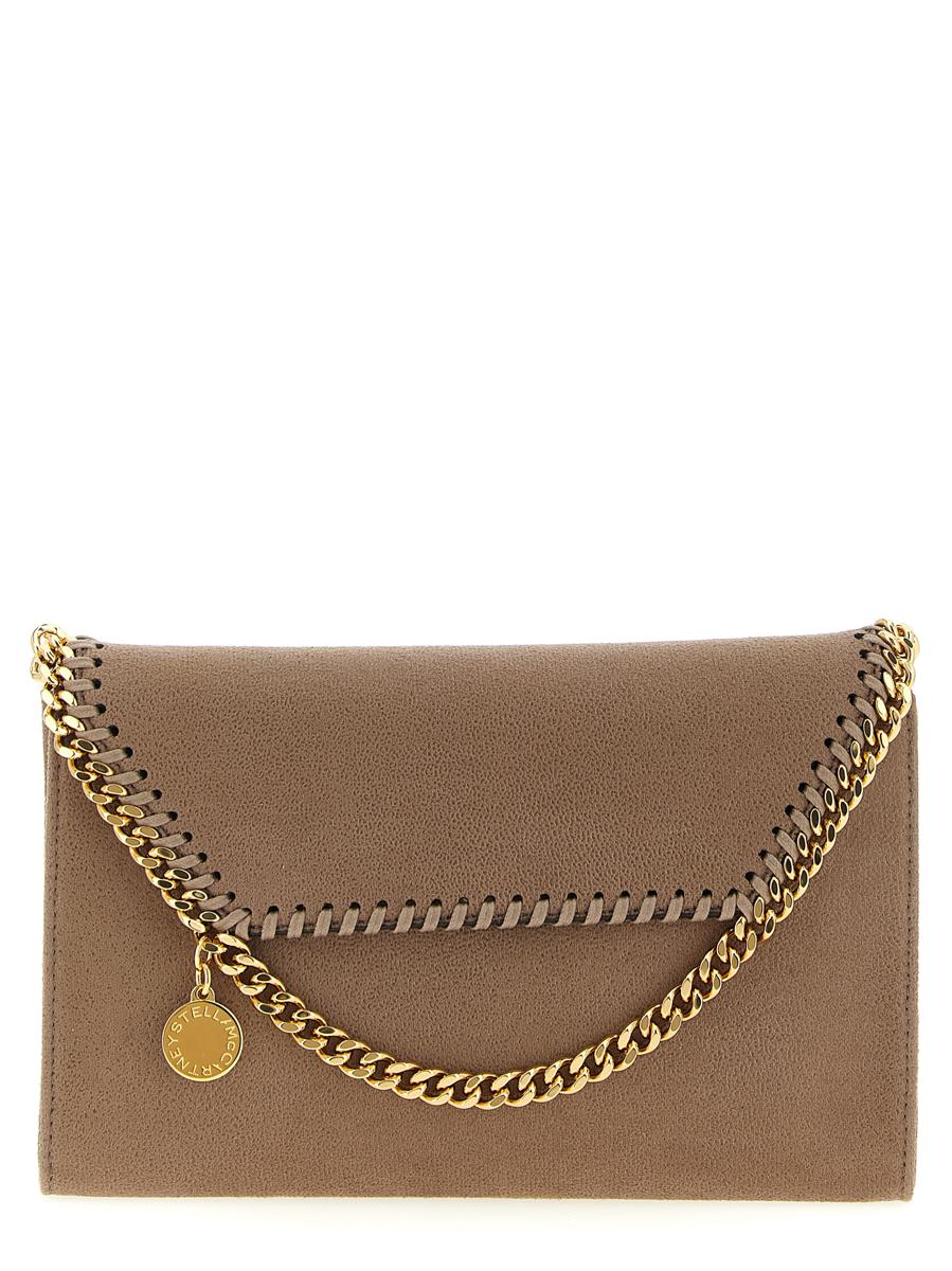 Stella McCartney „Falabella“-Geldbörse mit Kette