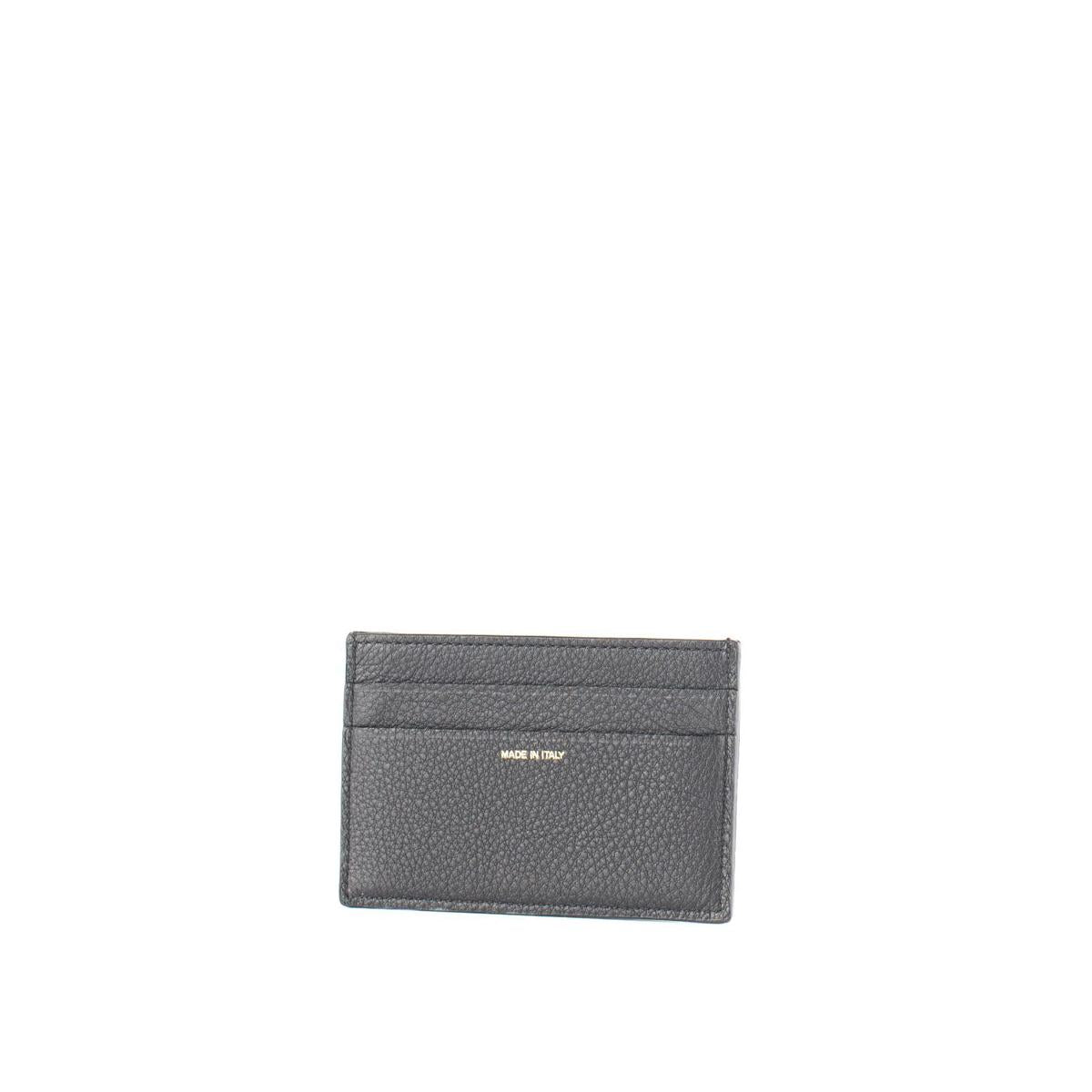 Paul Smith Kartenetui aus schwarzem Leder