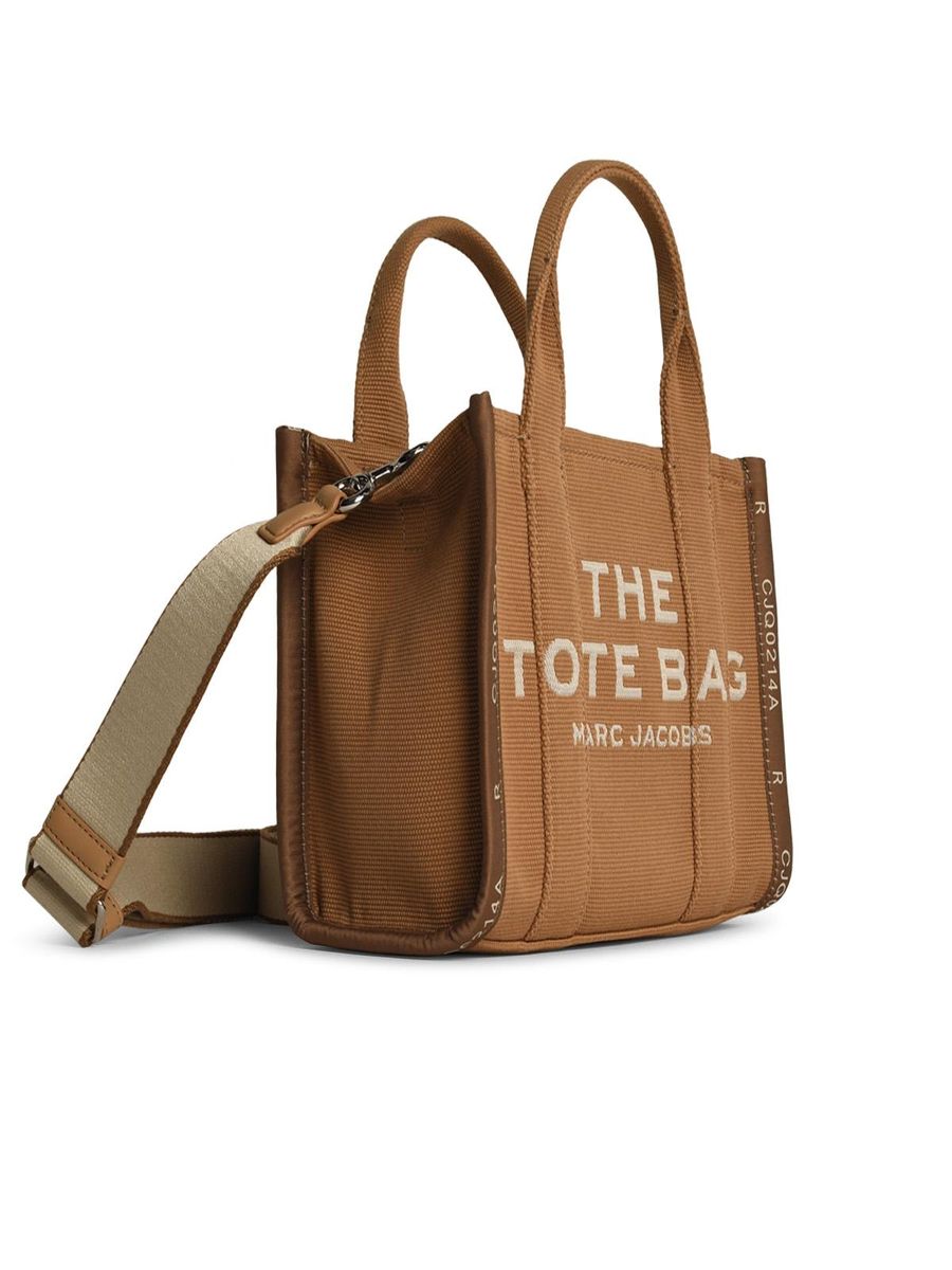 Marc Jacobs „The Small Tote“ braune Baumwolltasche