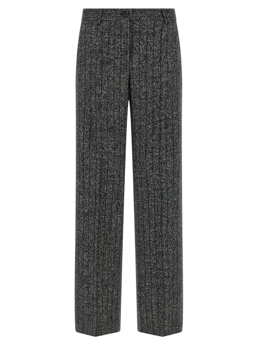 Dolce &amp; Gabbana gestreifte Wollhose
