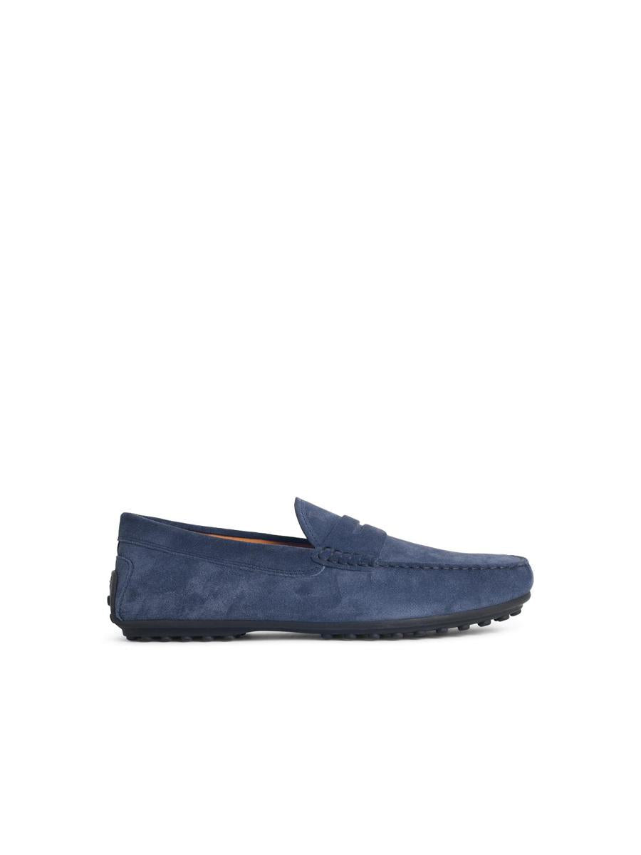 Tod'S Blaue Wildleder-Loafer