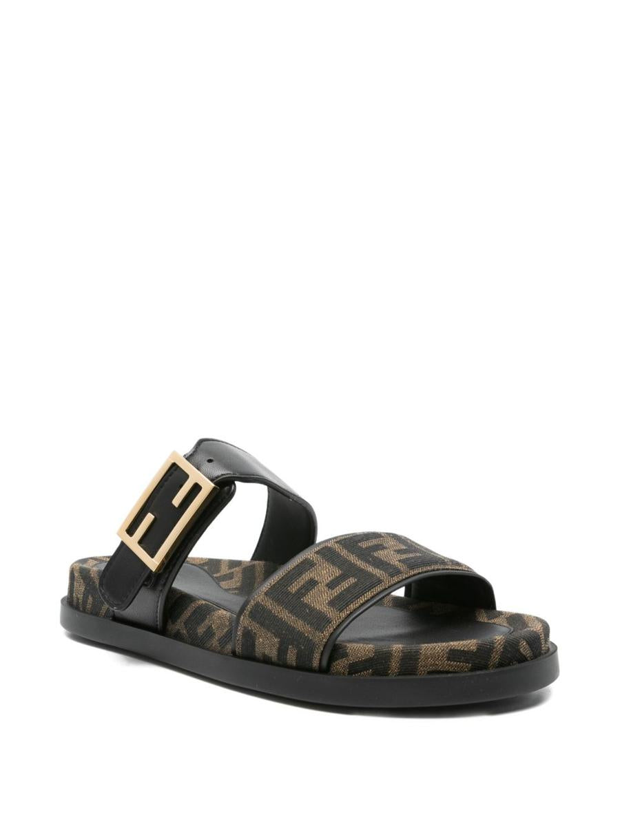 Fendi Fendi Feel Ledersandalen