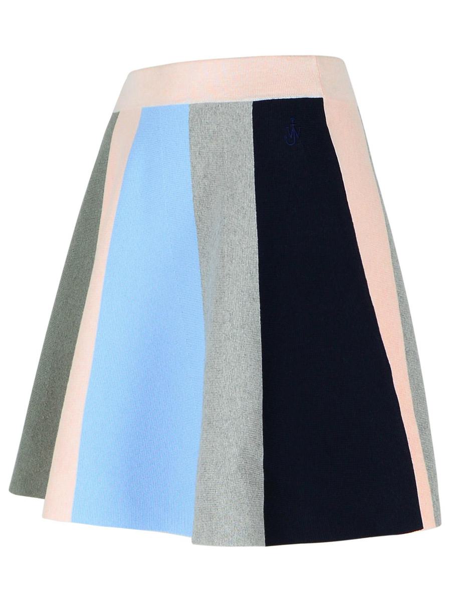 JW Anderson Rosa Baumwoll-Minirock