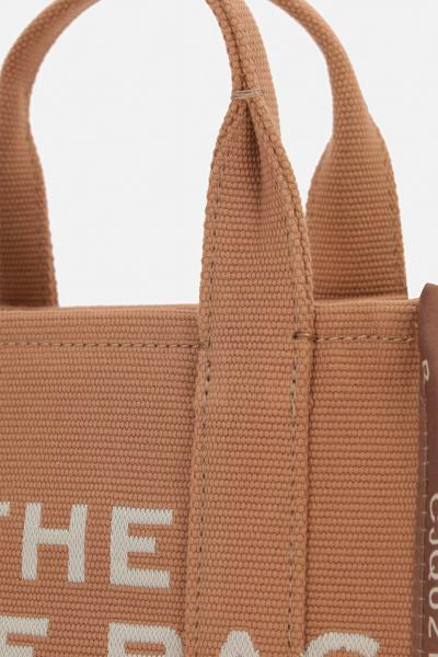 Marc Jacobs „The Small Tote“ braune Baumwolltasche
