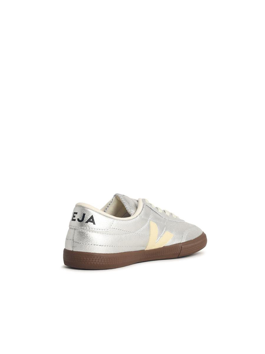 Veja 'Panenka' silberne OT-Ledersneaker