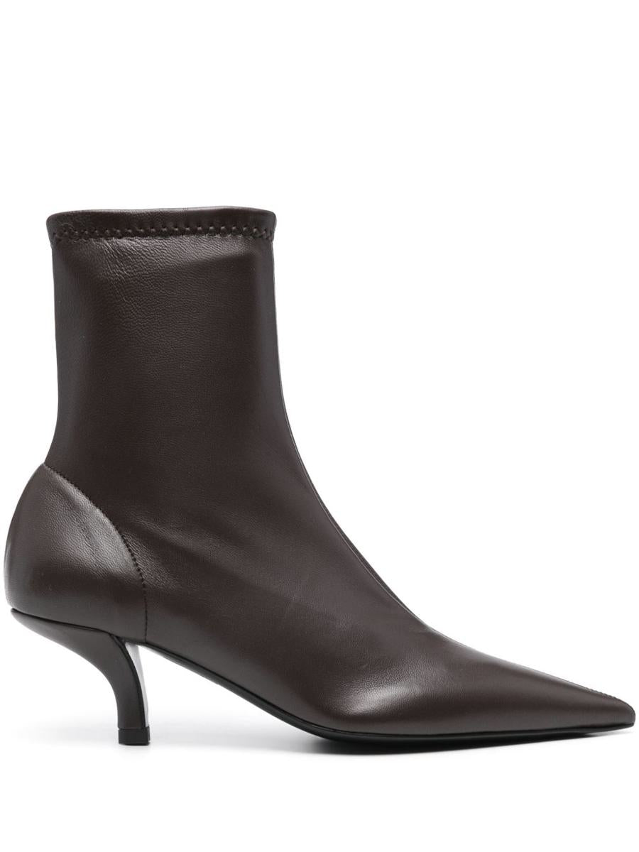 TOTEME Lederstiefel mit Absatz