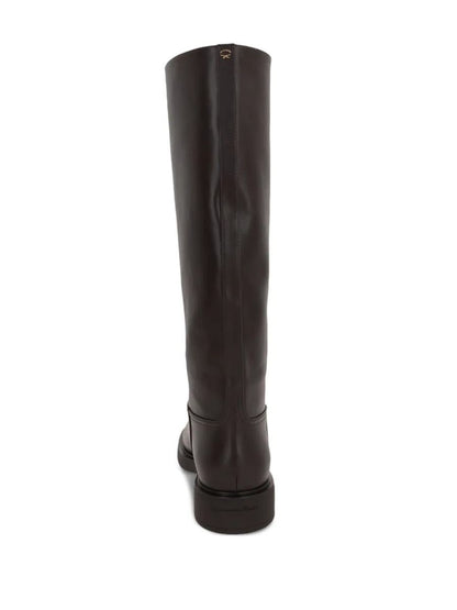Gianvito Rossi 50 mm Mokka-Stiefel