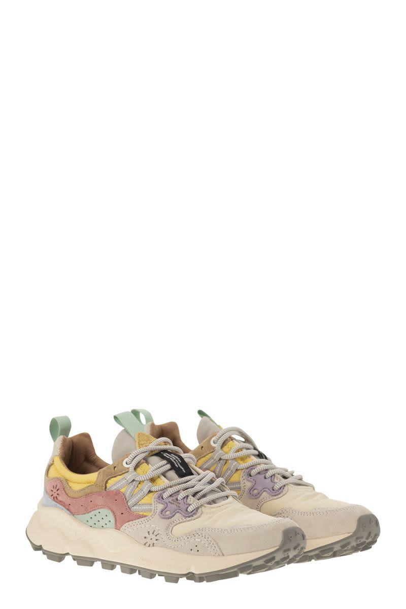Flower Mountain Yamano 3 - Sneakers aus Wildleder und Funktionsgewebe