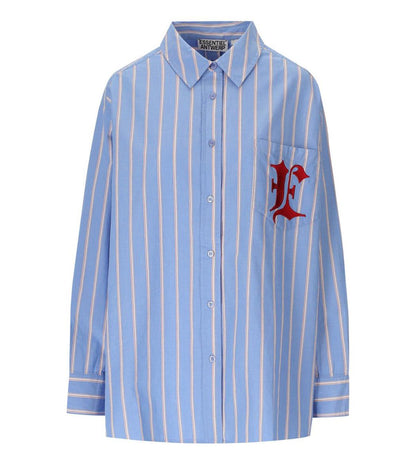 Essentiel Antwerp Ipatch Hellblaues Hemd