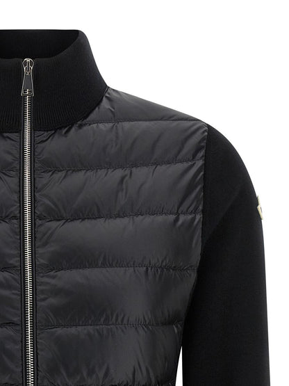 Moncler Zwei-Material-Cardigan