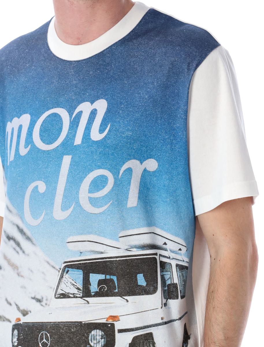 Moncler Genius – Bedrucktes Baumwoll-T-Shirt