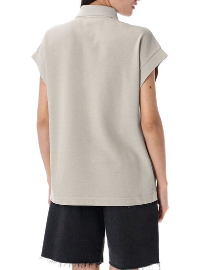Saint Laurent Cassandre Piqué-Poloshirt