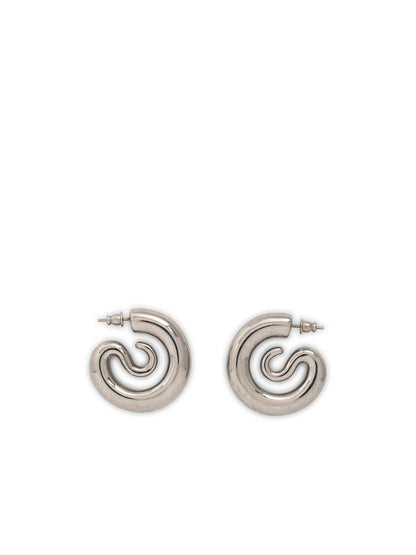 Panconesi – Silberne Ohrringe „Serpent Hoops Small“