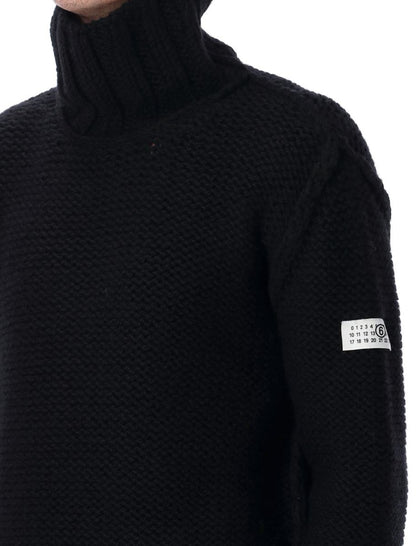 MM6 Maison Margiela – Rollkragenpullover aus dicker Wolle