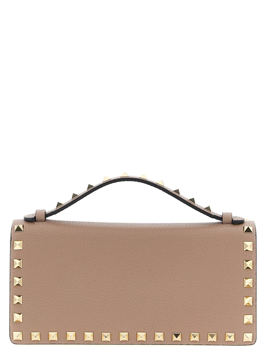Valentino Garavani Valentino Garavani „Rockstud“-Geldbörse mit Kette