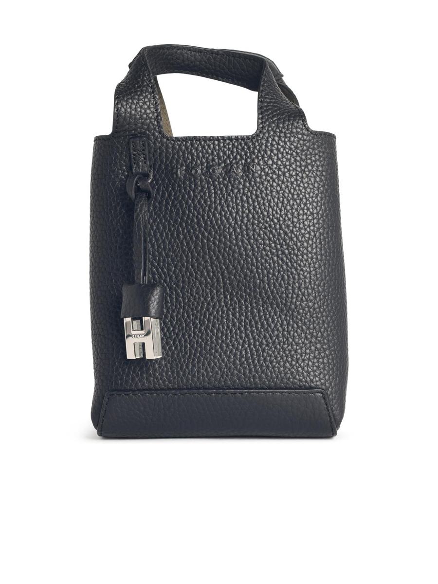 Hogan Schwarze Ledertasche