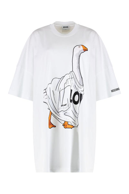Moschino Baumwoll-Minikleid