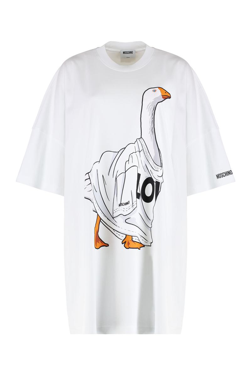 Moschino Baumwoll-Minikleid