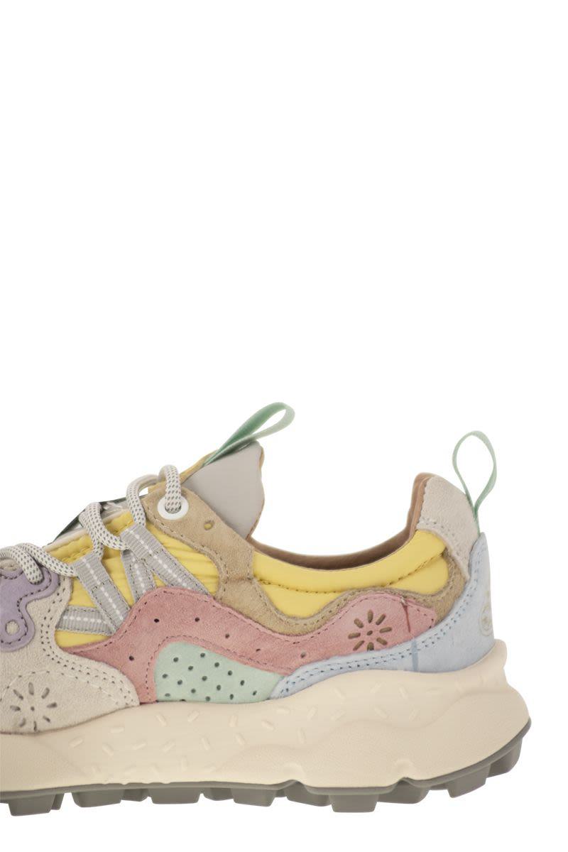 Flower Mountain Yamano 3 - Sneakers aus Wildleder und Funktionsgewebe
