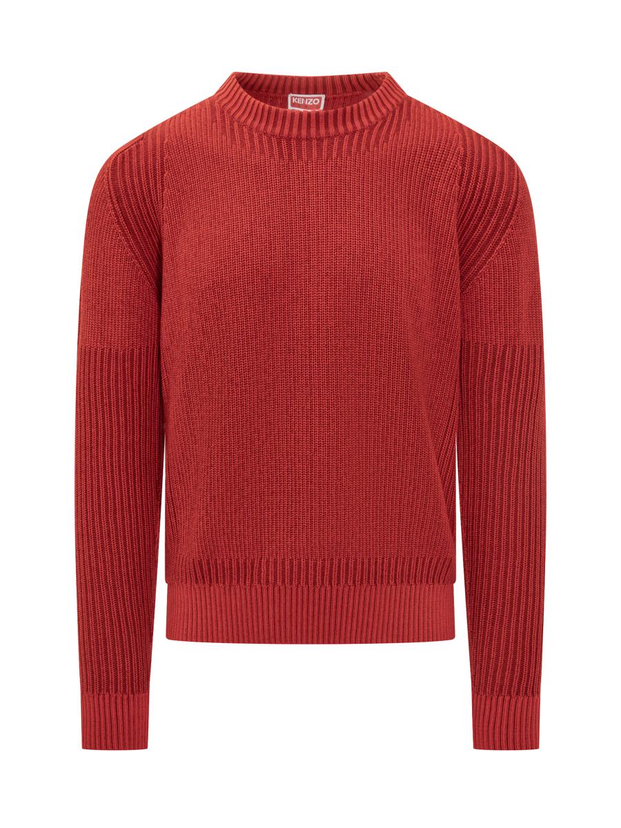 Kenzo Kenzo Herren Roter Rundhalspullover