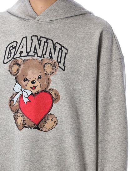Ganni Bären-Kapuzenpullover